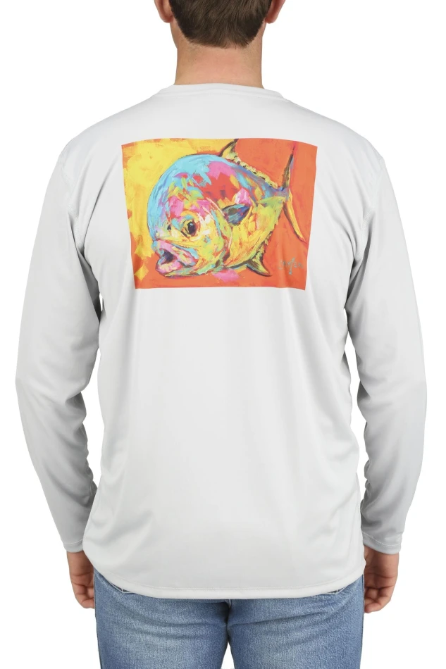 Solar Tech Tee kolor: 079 - Expressionist Permit Sterling