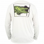 Solar Tech Tee kolor: 123 - Muskie Face White