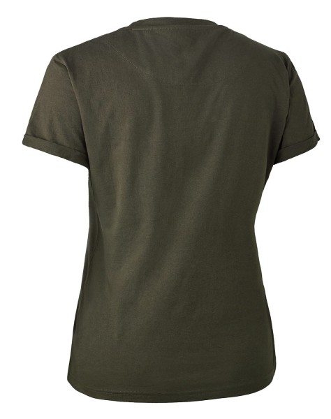 Deerhunter Lady T-Shirt, kolor: 378 - Bark Green