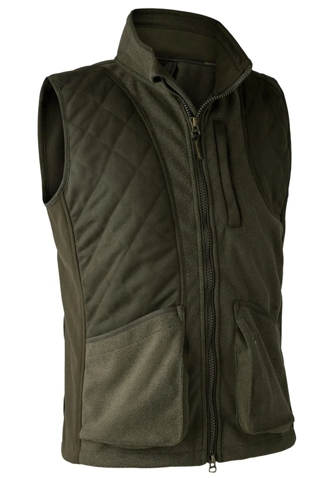 Deerhunter Gamekeeper Shooting Waistcoat, kolor: 371 - Graphite Green Melange