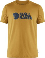 Fjallraven Logo T-Shirt, kolor: 160 - Ochre, 1