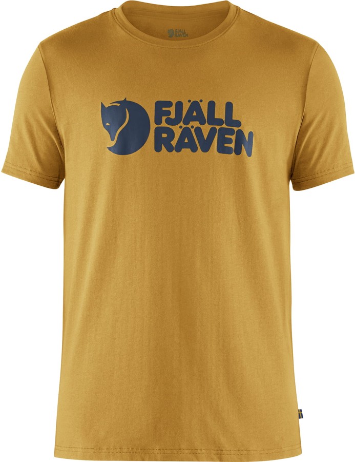 Fjallraven Logo T-Shirt, kolor: 160 - Ochre, 1