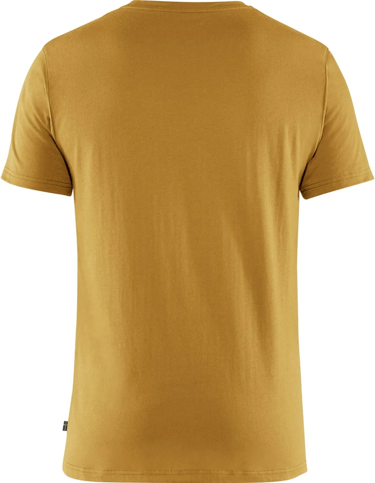 Fjallraven Logo T-Shirt, kolor: 160 - Ochre, 2