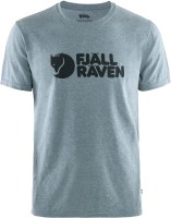Logo T-Shirt, kolor: 520-999 - Uncle Blue-Melange, 1