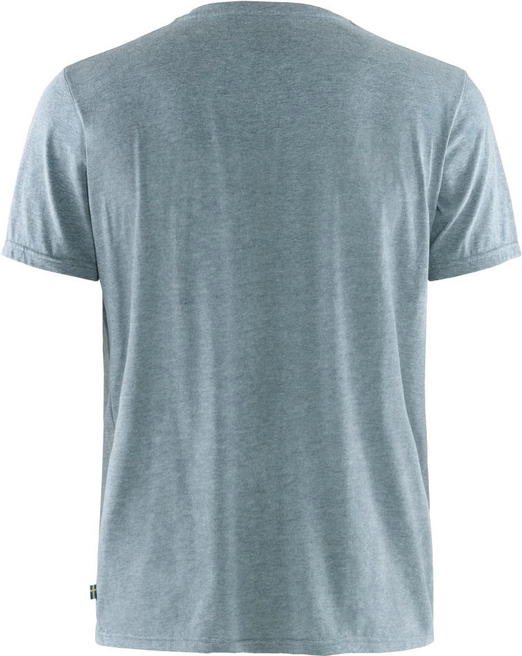 Logo T-Shirt, kolor: 520-999 - Uncle Blue-Melange, 2