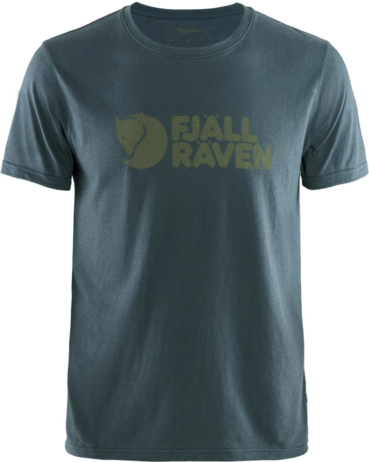 Fjallraven Logo T-Shirt, kolor: 560 - Navy, 1