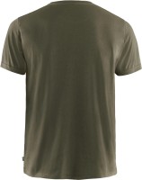 Fjallraven Logo T-Shirt, kolor: 633 - Dark Olive, 2