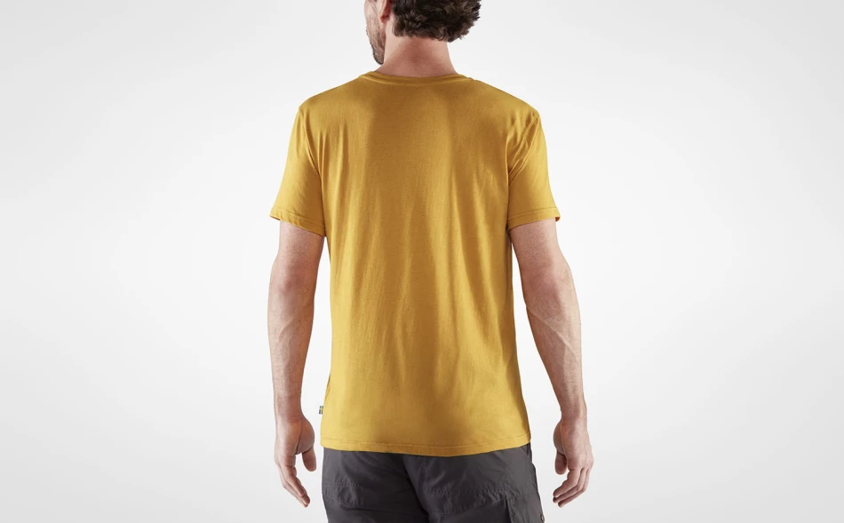 Fjallraven Logo T-Shirt, kolor: 160 - Ochre