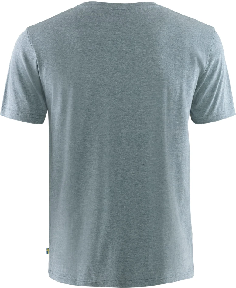 1960 Logo T-Shirt, kolor: 520-999 - Uncle Blue-Melange - 2