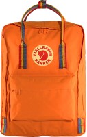 Kanken Rainbow, kolor: 212/907 - Burnt Orange - Rainbow Pattern