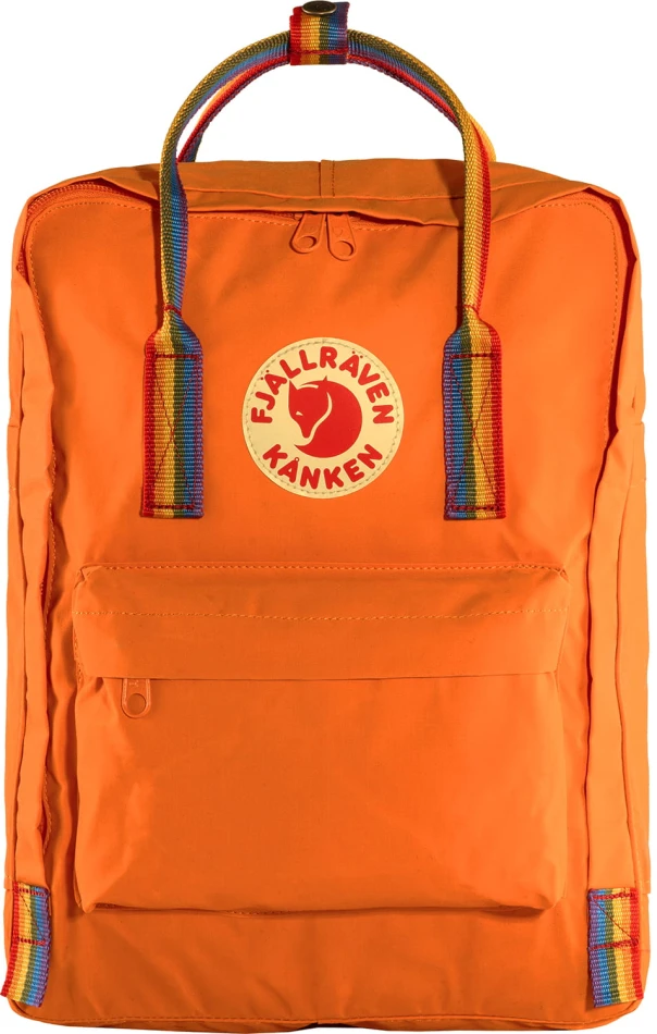 Kanken Rainbow, kolor: 212/907 - Burnt Orange - Rainbow Pattern