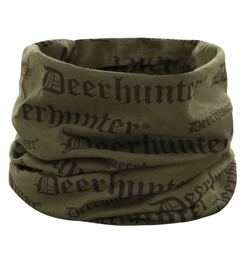 Deerhunter Logo Neck Tube, kolor: 379 - Tarmac Green