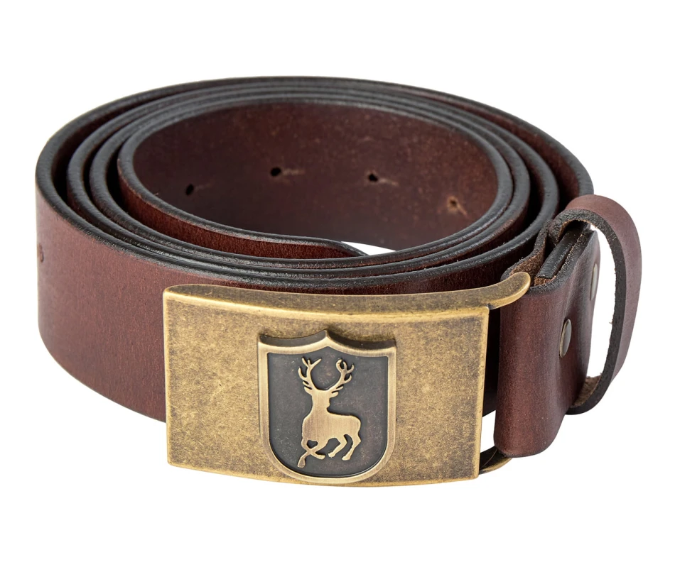 Deerhunter Leather Belt, kolor: 537 - Cognac Brown