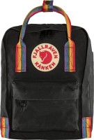 Kanken Rainbow Mini, kolor: 550-907 - Black - Rainbow Pattern