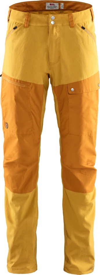 Abisko Midsummer Trousers Long, kolor: 160-162 - Ochre-Golden Yellow