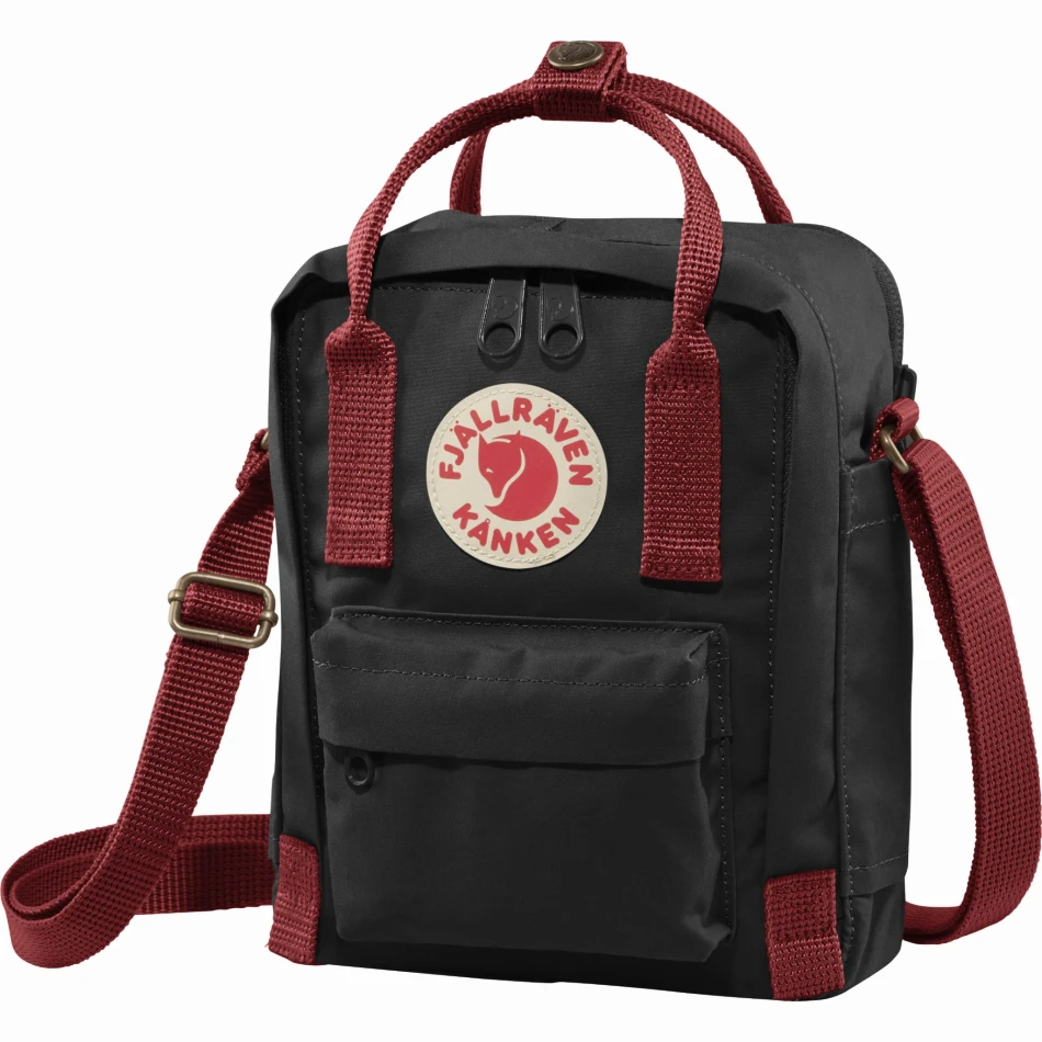 Kanken Sling, kolor: 550/326 - Black/Ox Red - 1