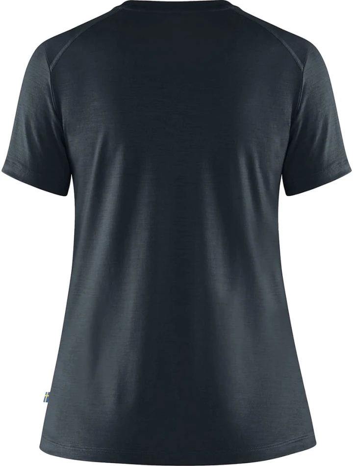 Abisko Wool SS W, kolor: 555 - Dark Navy
