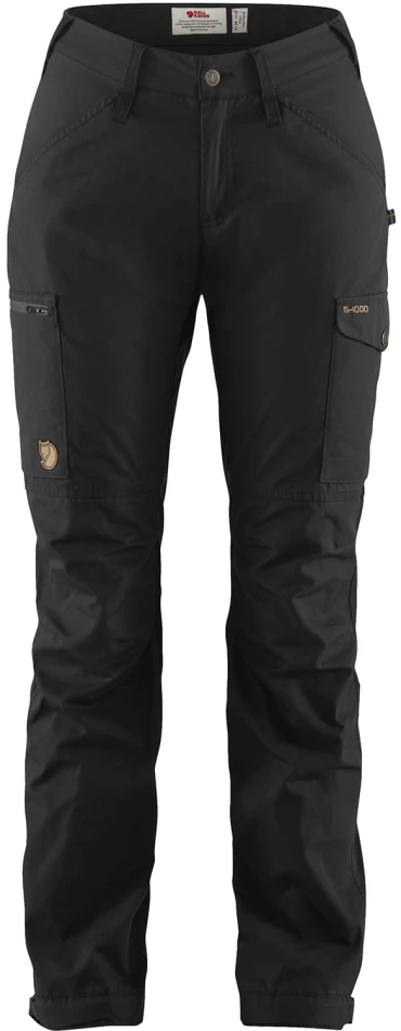 Fjallraven Kaipak Trousers Curved W, kolor: 550 - Black