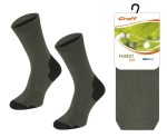 055 Forest Light, kolor: przygaszona zieleń - skarpety letnie