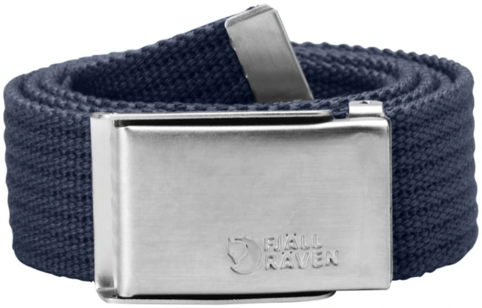 Fjallraven Merano Canvas Belt, kolor: 555 - Dark Navy.