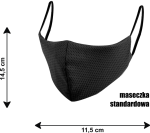 Maseczka z jonami srebra Graff - standardowa