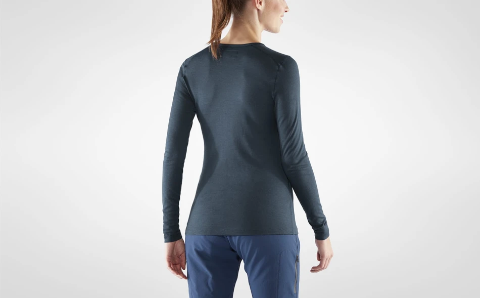 Bergtagen Thinwool LS W, kolor: 570 - Mountain Blue