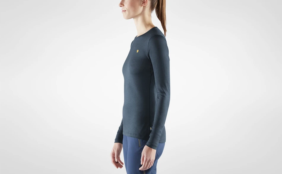 Bergtagen Thinwool LS W, kolor: 570 - Mountain Blue