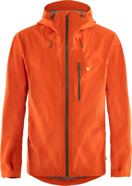 Bergtagen Lite Eco-Shell Jacket, kolor: 208 - Hokkaido Orange