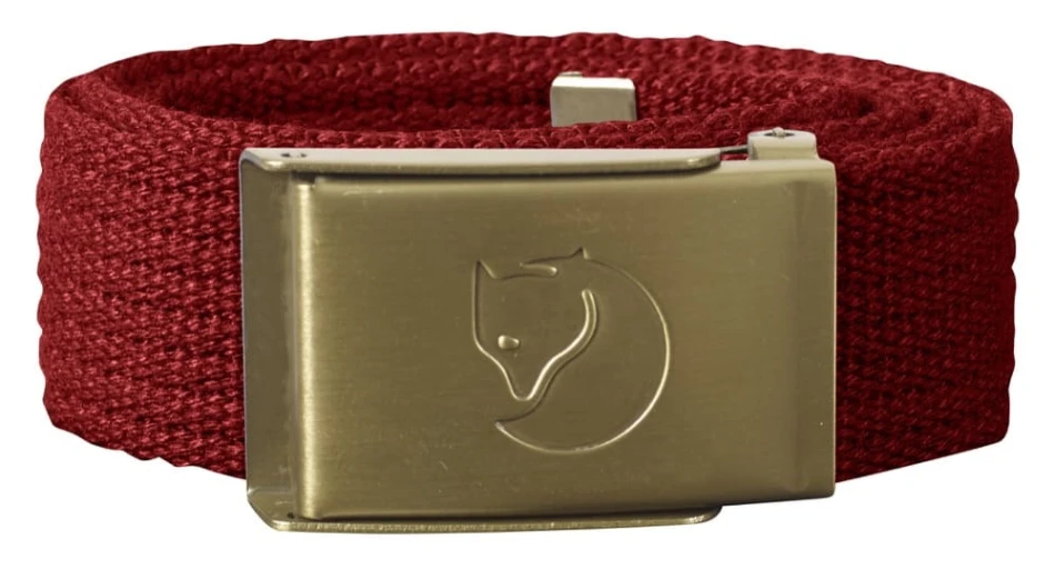 Fjallraven Canvas Brass Belt Kids, kolor: 335 - Lava