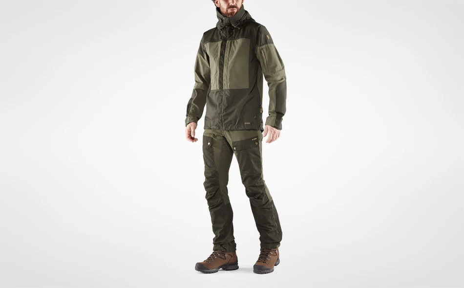 Fjallraven Keb Trousers Regular, kolor: 662-625 Deep Forest/Laurel Green