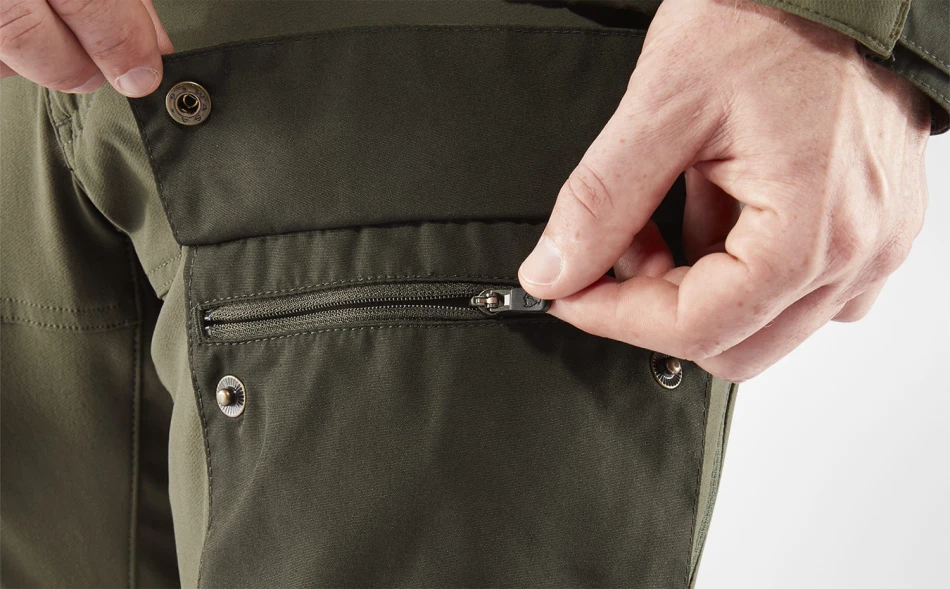 Fjallraven Keb Trousers Regular, kolor: 662-625 Deep Forest-Laurel Green