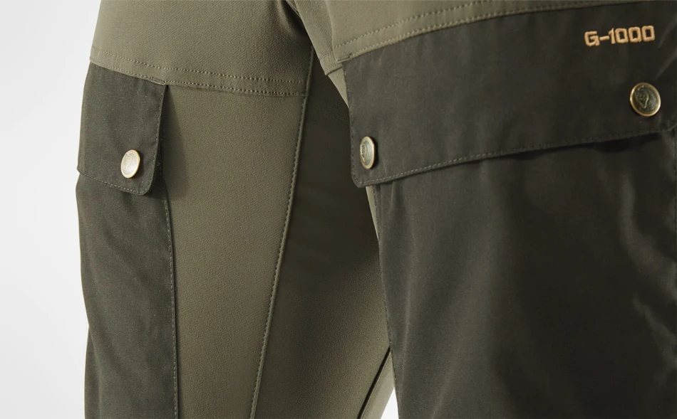Fjallraven Keb Trousers Regular, kolor: 662-625 Deep Forest/Laurel Green