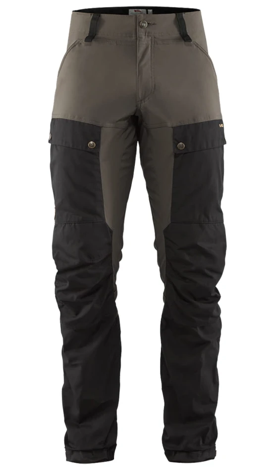 Fjallraven Keb Trousers Regular, kolor: 550-018 - Black-Stone Grey