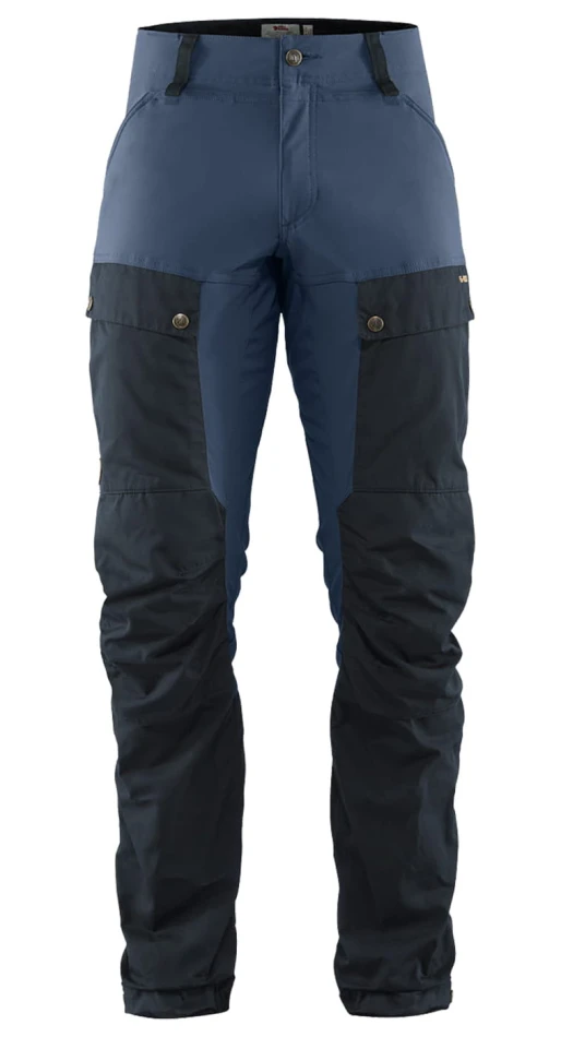 Fjallraven Keb Trousers Regular, kolor: 555-520 - Dark Navy-Uncle Blue