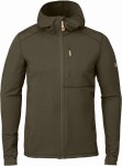 Fjallraven Keb Fleece Hoodie, kolor: 633 - Dark Olive