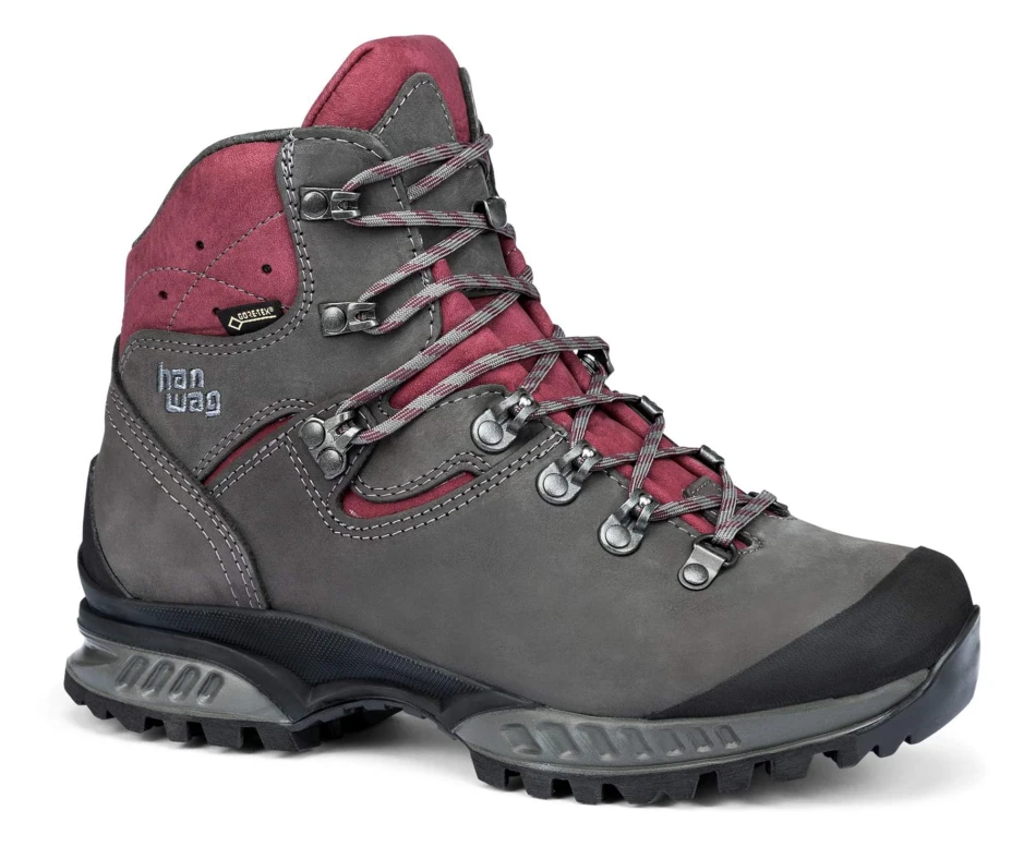 Tatra II Wide Lady GTX, kolor: 064-356 - asphalt / dark garnet