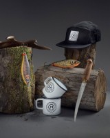 Enamel Mug - 370 ml - biały