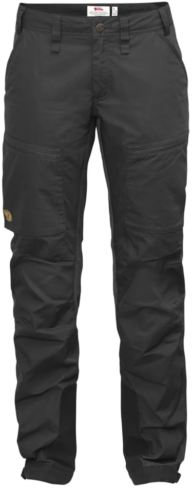 Abisko Lite Trekking Trousers W Regular, kolor: 030 - Dark Grey