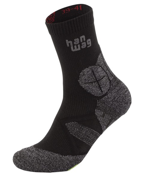 Hike Sock, kolor: 064-620 - Asphalt / Green