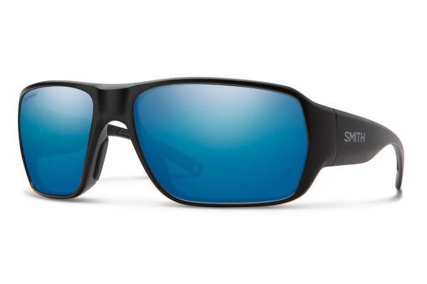 Castaway Matte Black Polar Blue Mirror