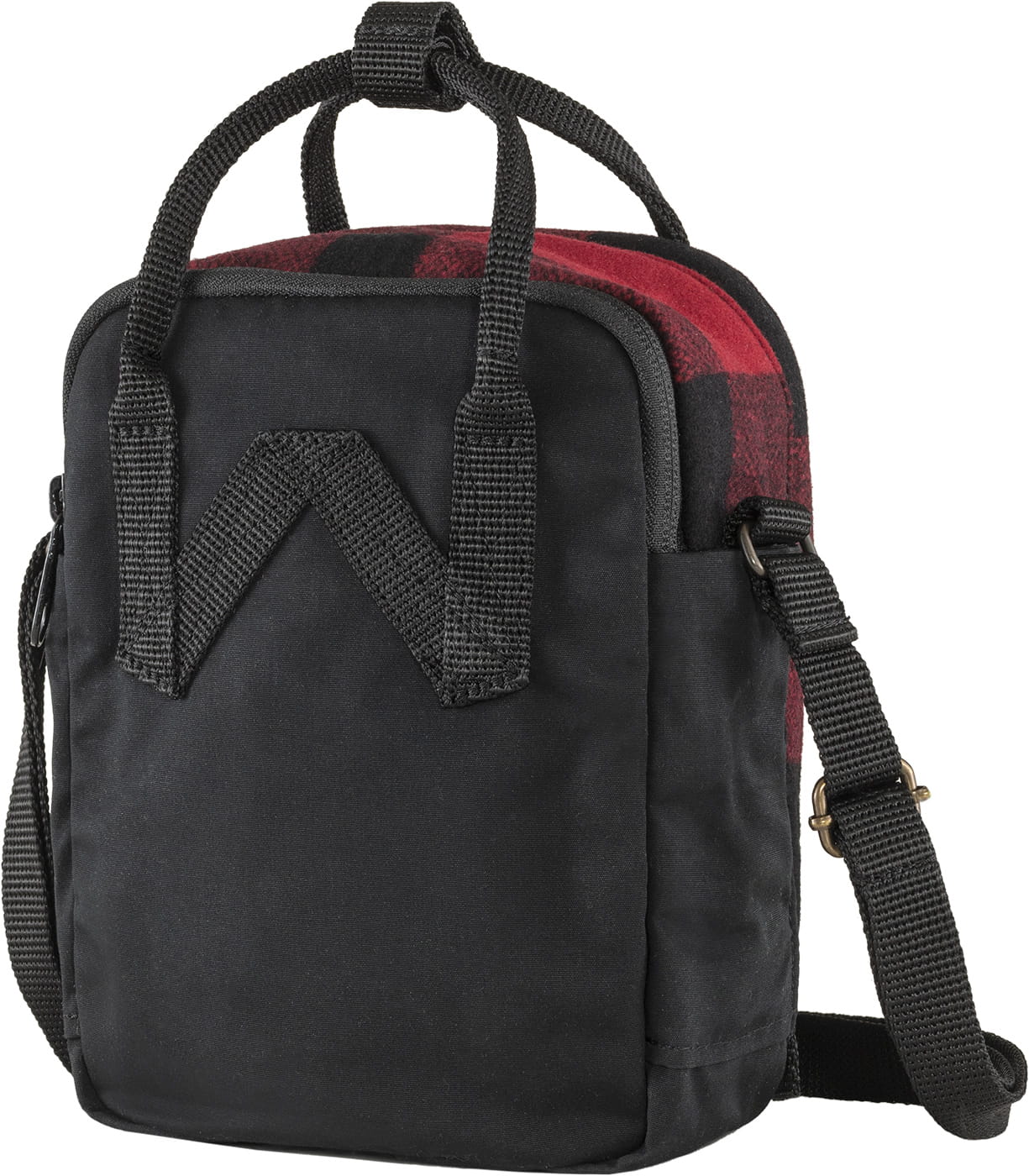 Kanken Re-Wool Sling, kolor: 320-550 Red/Black