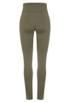 Legginsy damskie Graff 919-D merino light, kolor: khaki