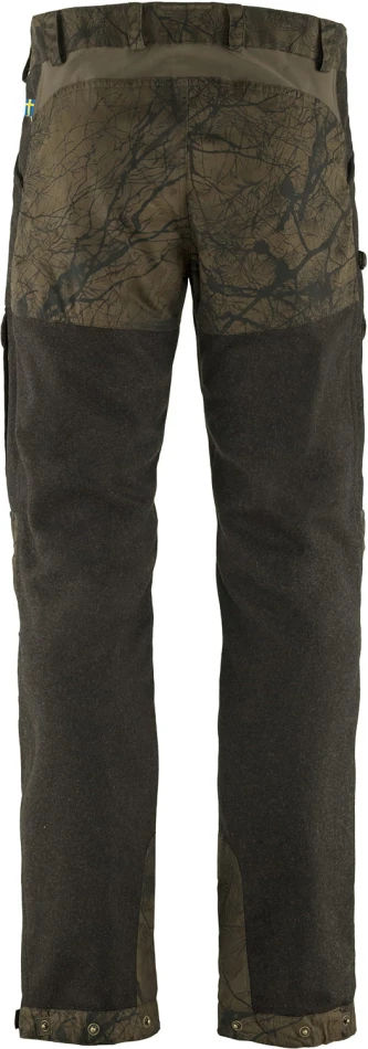 Varmland Wool Trousers, kolor: 633-636 - Dark Olive/Dark Olive Camo