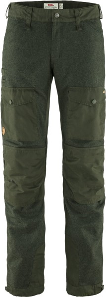 Varmland Wool Trousers, kolor: 662 - Deep Forest