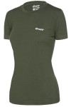Graff 918-D, merino warm koszulka damska, kolor: oliwka