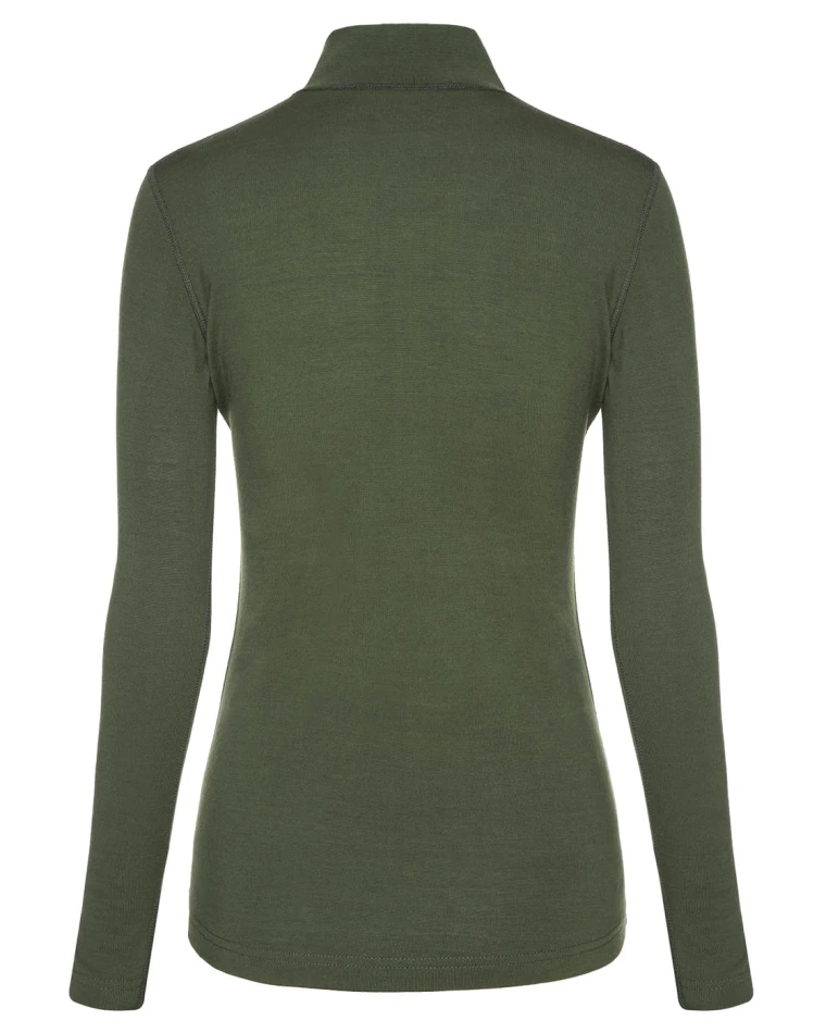Graff 917-D merino warm - golf damski, kolor: oliwka