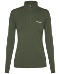 Graff 917-D merino warm - golf damski, kolor: oliwka