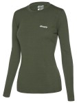Graff 916-D merino warm koszulka długi rekaw, kolor: oliwka