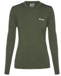 Graff 916-D merino warm koszulka długi rekaw, kolor: oliwka