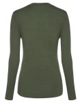 Graff 916-D merino warm koszulka długi rekaw, kolor: oliwka